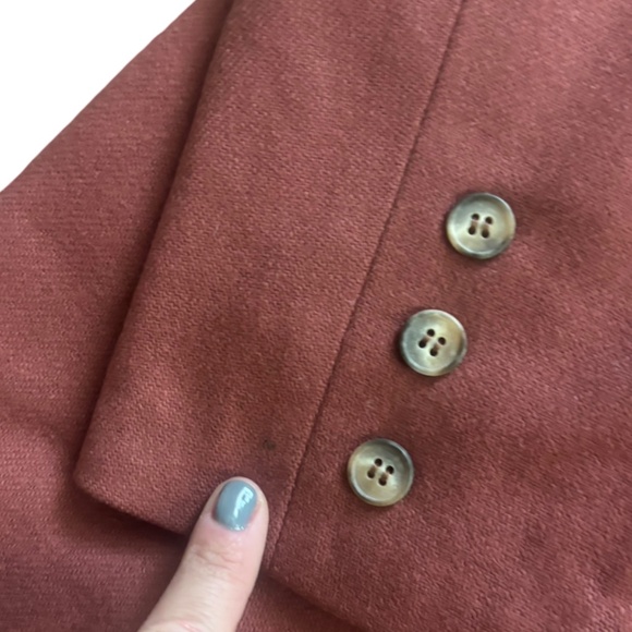 Vintage 90's Jantzen 2- Button Rust Blazer - Medium - Picture 3 of 9